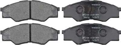 Produktbild von A.B.S. Bremsbeläge Satz Vorne für TOYOTA HILUX III Pick-up (TGN1, GGN2, GGN1, KUN2, KUN1) 37684