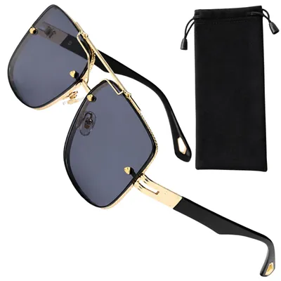 Immagine prodotto di Occhiali da sole polarizzati - UV 400 Cat.3 - Design di tendenza - Protezione professionale - Visione chiara - Stile estivo