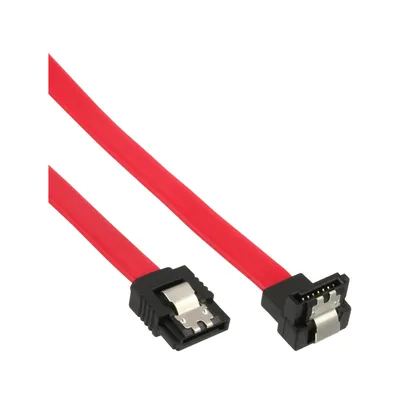 Zdjęcie produktu dla InLine 4043718163168, 0,15 m, SATA I, SATA 7-pin, SATA 7-pin, Żeńska/Żeńska, Czarny, Czerwony