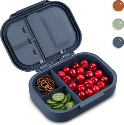 Image de Schmatzfatz Bento Lunch Box Adulte, Boite Repas Compartiment Adulte et Enfant, Lunchbox Multi-compartiments Sans BPA, Boîtes Bento Etanche, Résistante Lave-vaisselle, Boite a Bento, Box Lunch Bureau