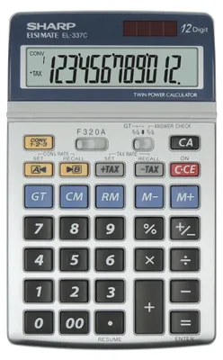 Image de Sharp EL-337C calculatrice