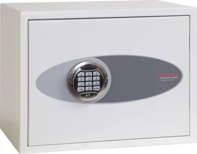 Produktbild von Phoenix Fortress KS0041E Schlüsseltresor mit Elektronik-Schloss - 42 Haken - Weiß
