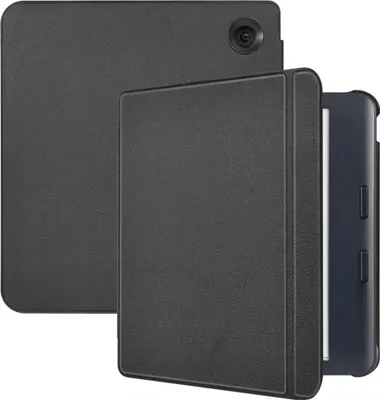 Productafbeelding van imoshion Slim Hard Case Bookcase voor de Kobo Libra Colour - Zwart