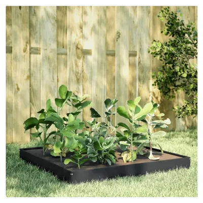 Produktbild von Hochbeet Anthrazit 100x100x18,5 cm aus Stahl