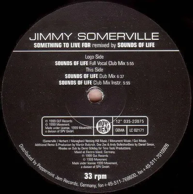 Zdjęcie produktu dla Something To Live For (Sounds Of Life Remixes)