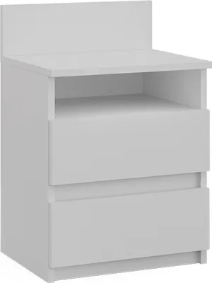 Produktbild von Vicco Nachttisch Monty, 39.6 x 59.1 cm, Weiß