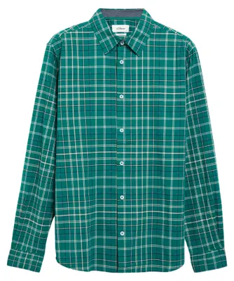 Image de Chemise S. Oliver, couleur kaki/olive, taille XL