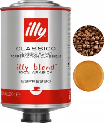 Produktbild von illy Espressobohnen Classico Normale Röstung 1,5kg Dose Kaffeebohnen