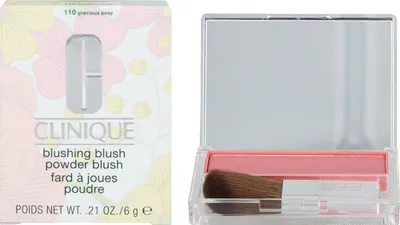 Produktbild von Clinique Blushing Blush Powder Blush #10, Precious Posy, 1 Farben, Puder, 6 g, Frauen, Pinsel