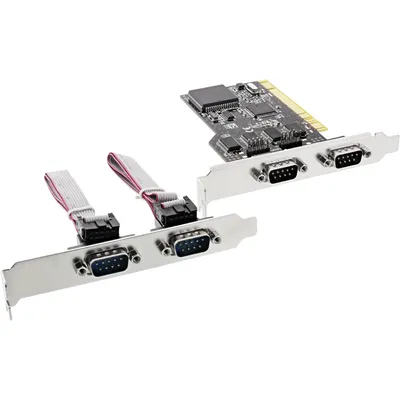 Zdjęcie produktu dla InLine 66639I, PCI, MCS9865, 0,1152 Gbit/s, 1,85 mm, 117 g, 143 mm