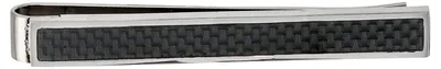Produktbild von 57,4 mm Edelstahl Krawattenschieber mit Carbon kombiniert für Herren