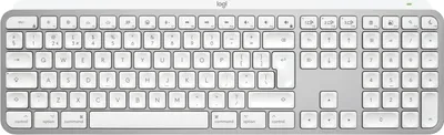 Immagine prodotto di Logitech MX Keys S per Mac - Senza fili - RF Wireless + Bluetooth - Interruttore a forbice - QWERTY - LED - Alluminio