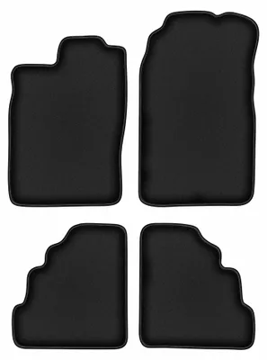 Immagine prodotto di Tappetini in moquette per Saab 900 II 1994-1998 (hatchback/liftback) – set 4 pezzi, neri, su misura – Wielganizator DURBAN