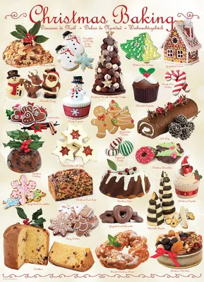 Produktbild von EUROGRAPHICS Puzzle Süße Weihnachten 1000 Teile