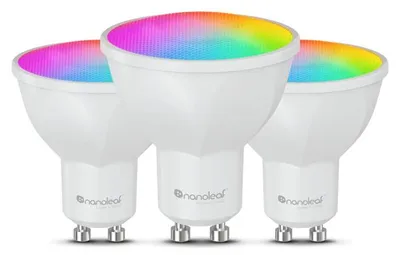 Obrázek produktu pro Nanoleaf N7502B02-3GU10, Chytrá žárovka, Wi-Fi/Bluetooth, Bílá, GU10, MR16, 16000000 barva/barev