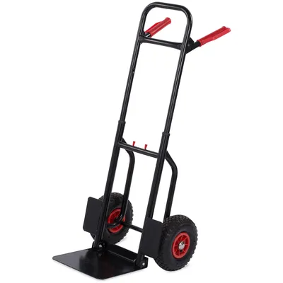 Produktbild von Sackkarre Transportkarre Teleskopgriff Stapelkarre Handkarre faltbar 200 kg
