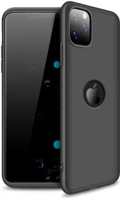 Produktbild von Hülle für iPhone 11 Pro Max 360 Grad Schutz mit Displayglas Schutzglas Bumper Cover iPhone 11 Pro Max Farbe: Rot