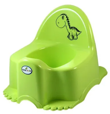 Produktbild von ECO Töpfchen mit Melodie Dinosaurier grün