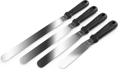 Image de Ibili Spatule de cuisine professionnelle droite - Acier inoxydable 23cm Ibili Spatule de cuisine professionnelle droite - Acier inoxydable 23cm
