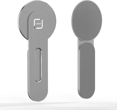 Produktbild von Uchwyt na telefon do laptopa, regulowany uchwyt przedłużający do komputera, magnetyczny stojak na smartfona do samochodowego monitora biurkowego, boczny uchwyt na telefon