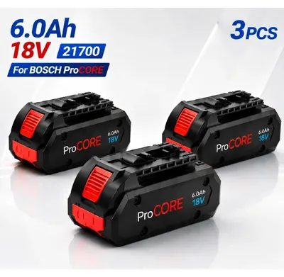 Produktbild von Akku-Batteriepack - ProCORE 18 V - Li-Ionen - 6 Ah - 3er-Pack - 21700-Zellen - Ersatzakku - Für Elektrowerkzeuge