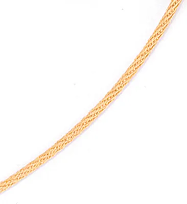 Produktbild von JOBO Halsreif 750 Gold Gelbgold 45 cm Karabiner
