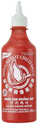 Zdjęcie produktu dla Flying Goose Sriracha sos chilli bez glutaminianu sodu bardzo ostry 455ml