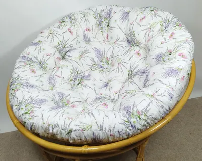 Produktbild von Polster , Kissen , Auflage für Rattan Papasansessel , Papasan Coll. Living , D 120 cm