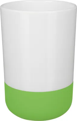 Produktbild von Spirella Zahnputzbecher Zahnbürstenhalter Moji 7,5x11,5 cm Grün