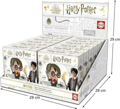 Produktbild von Educa 3D Puzzle Harry Potter Figuren - Lernspielzeug aus Karton