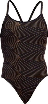 Produktbild von Funkita Gold Weaver Badeanzug für Damen, Größe:44