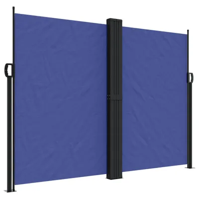 Image de Auvent latéral rétractable bleu 180x1000 cm