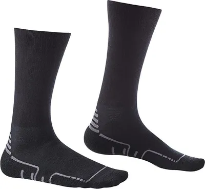 Produktbild von RUNNEX® ESD-Wintersocken 43-46, schwarz/grau