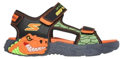 Image de Sandales Skechers 400614L-BKOR pour Garçon