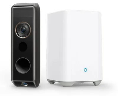 Imagen del producto de Timbre con video – Cámara de seguridad inalámbrica – Intercomunicador – Pantalla a color – Compatible con sistemas de hogar inteligente