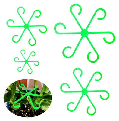 Produktbild von 4 Stück Pflanzenstützen für Stauden, Pflanzenstielhalter für Monstera, Hortensien, Rosen und Tomaten