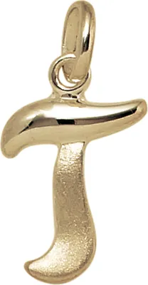 Produktbild von JOBO Anhänger Buchstabe T 375 Gold Gelbgold Buchstabenanhänger