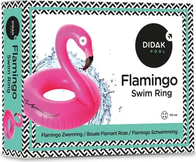Produktbild von Flamingo Swim Ring 110 cm - Didak Pool