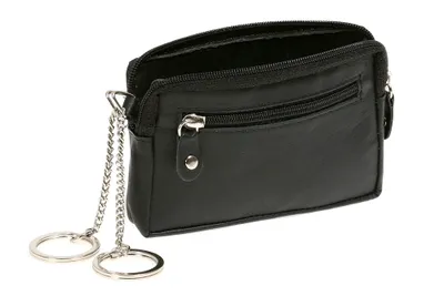 Produktbild von LEAS Schlüsseltasche Echt-Leder, schwarz Special Edition