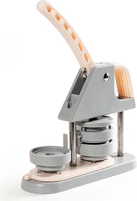 Produktbild von Buttonmaker-Maschine, 58 mm, Anstecknadel-Presse mit Buttonmaker-Zubehoer, 100 Stueck, fuer Kinder, Freunde, kleine Unternehmen, DIY-Geschenke
