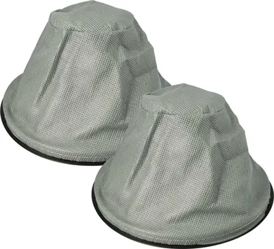 Produktbild von vhbw 2x Sackfilter Ersatz für 5900779934771 für Kaminsauger, Aschesauger - Ersatz-Filter, Abwaschbar Schwarz Grau