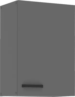 Produktbild von Küche NESSA Hängeschrank 50 cm Anthrazit Küchenzeile Küchenblock Einbauküche
