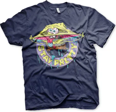 Produktbild von SpongeBob - Stay Pretty T-Shirt - Medium - Navy