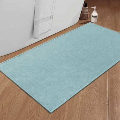 Obrázok produktu pre Protišmyková kúpeľňová rohož 60 x 120 cm modrá