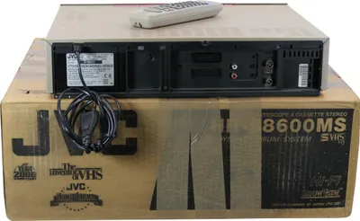 Produktbild von JVC HR-S8600MS | Super VHS Recorder | Time Base Corrector (TBC / DNR) | BOXED