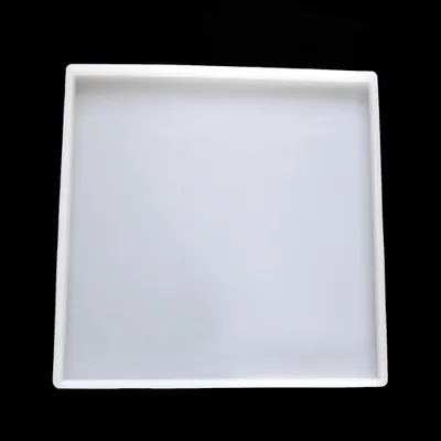 Produktbild von Große Silikonform für Tabletts, Gießform für Epoxidharz, UV-Harzform, DIY-Silikonform, Künstlerform, Untersetzer, Obstschale, Kunstzubehör