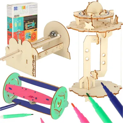 Produktbild von DIY Wissenschaftsexperimentset Mechanik 3-in-1