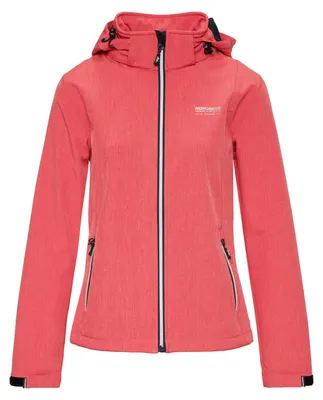 Produktbild von Nordberg RINDA - Softshell-Sommerjacke für Damen - Korallenmeliert - Größe M