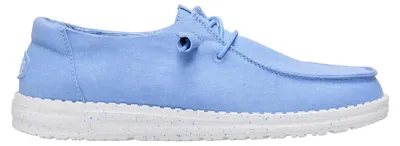 Produktbild von HEYDUDE Wendy Stretch Canvas Damen Halbschuhe Hydrangea Blue Größe 39
