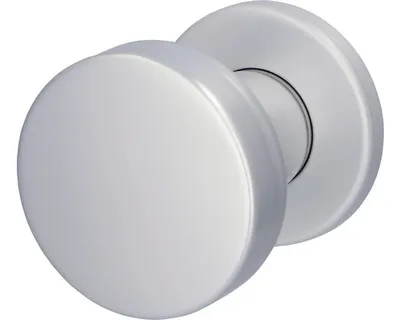 Produktbild von Alpertec Knopf Ø 5,0 Aluminium F1 silber